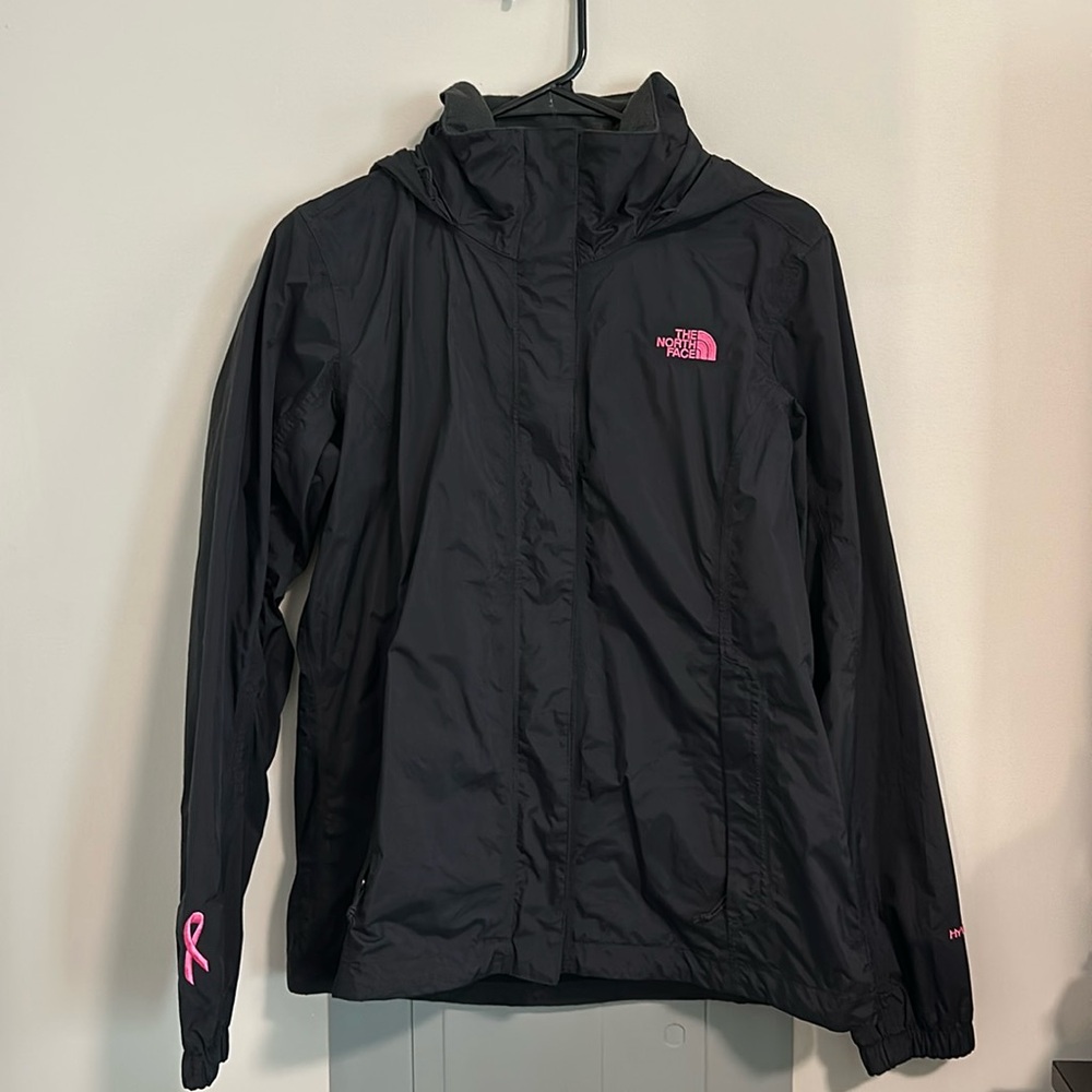 North Face Rain Jacket Breast Cancer Awareness Edition